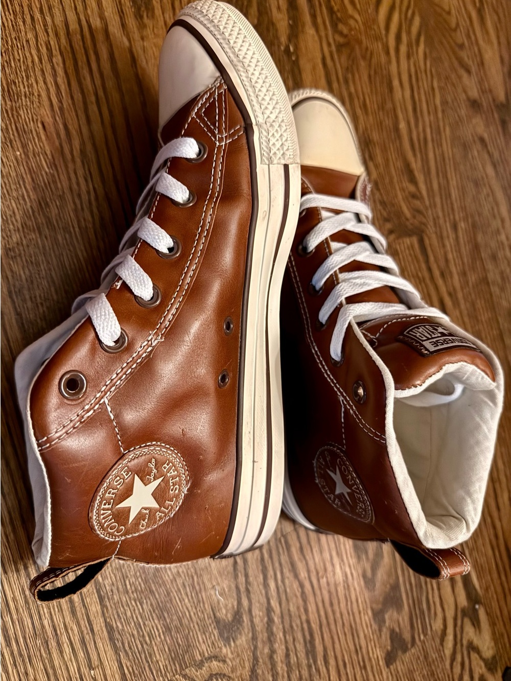 Converse Chuck Taylor All Star Street Mid – Brown Leather "Pinecone"